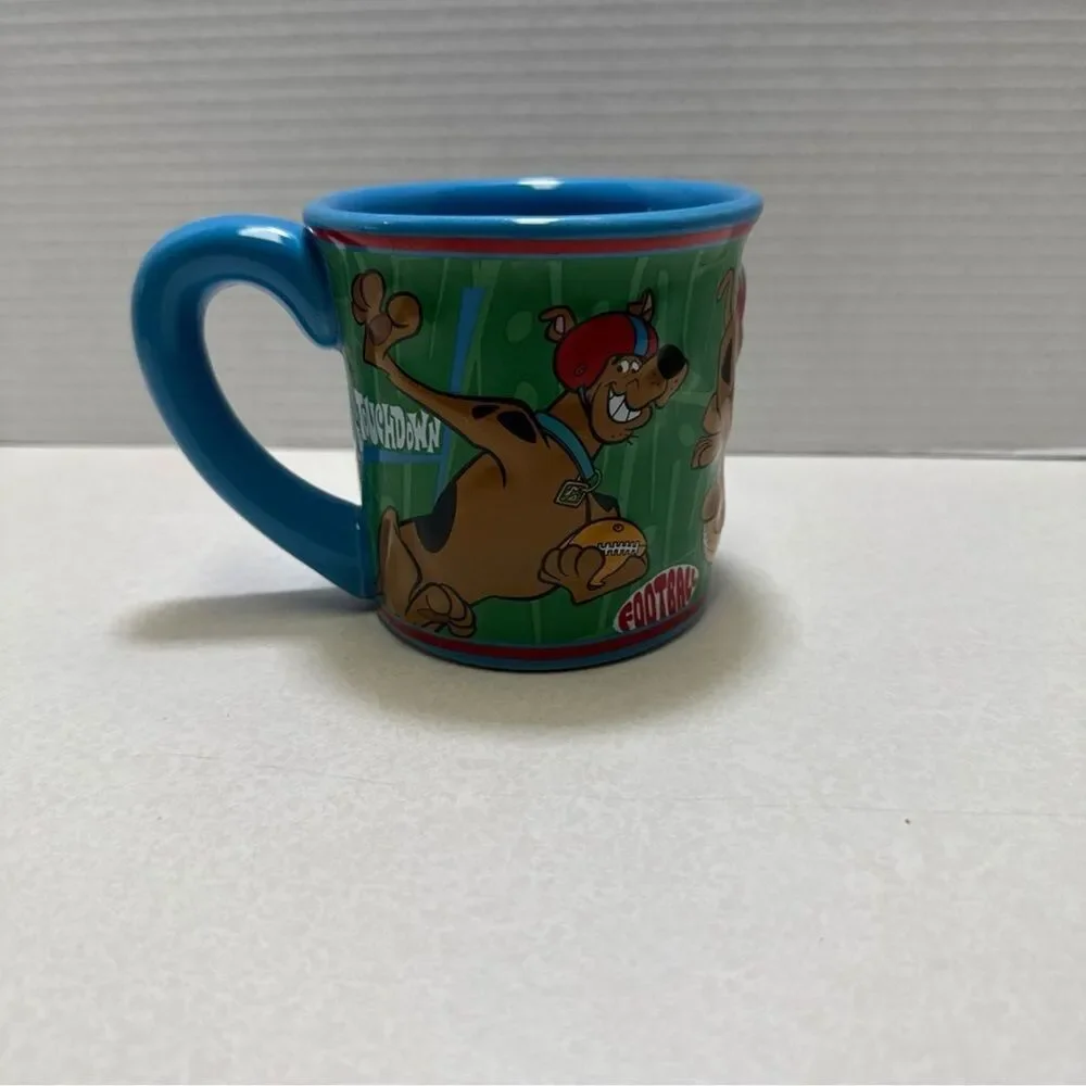 Scooby Doo Football 3-D Large Blue Mug
